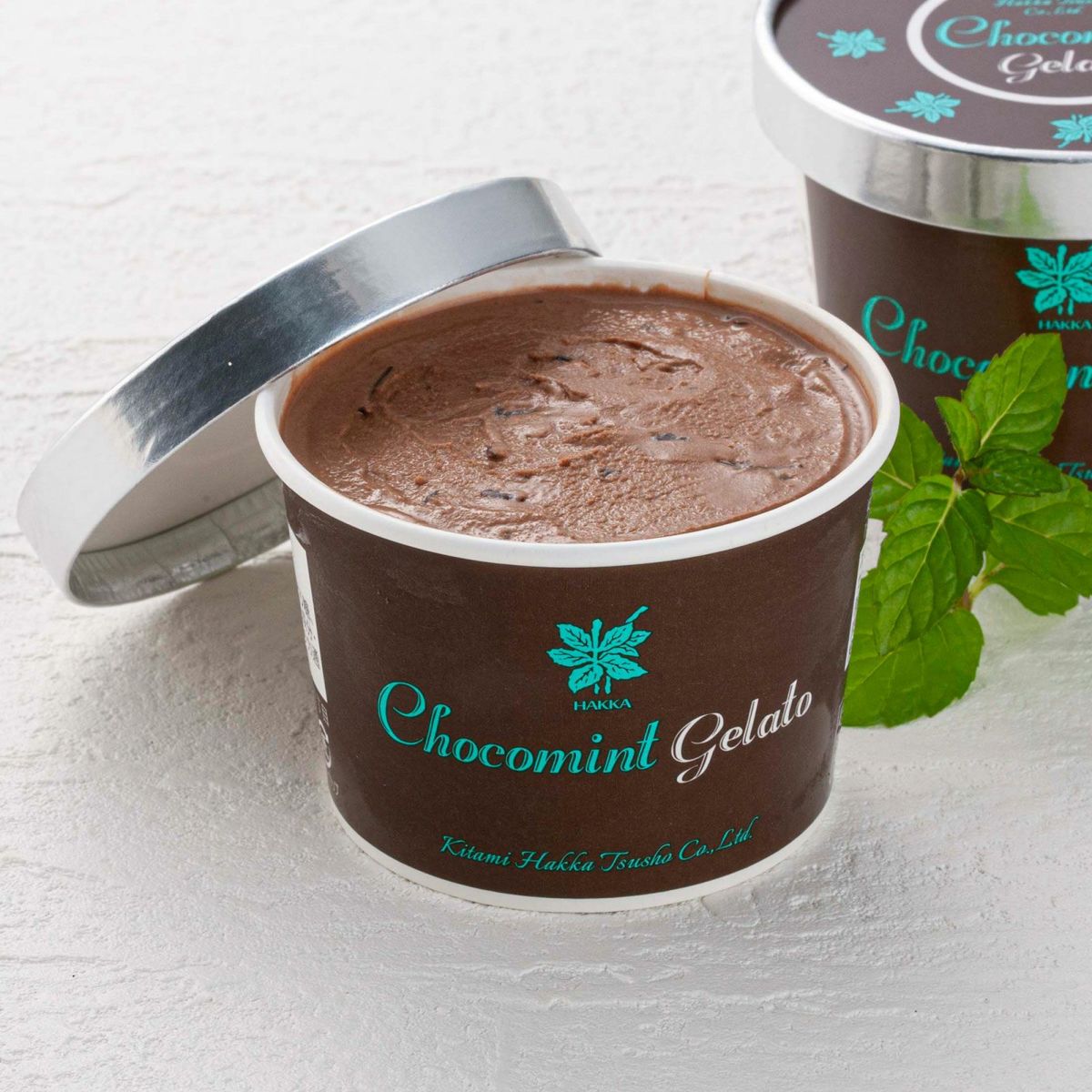 チョコミントジェラート